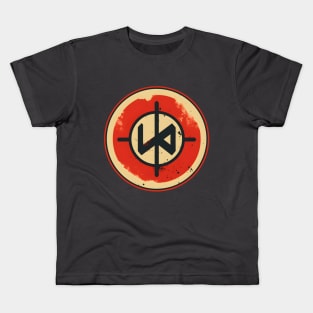 Superhero Graphic Logo - Vintage Retro Style Kids T-Shirt